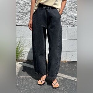 Le Bon Shoppe - Arc Pant - Black Denim